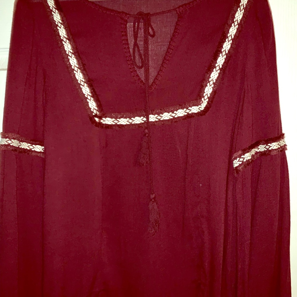 Bell sleeve boho